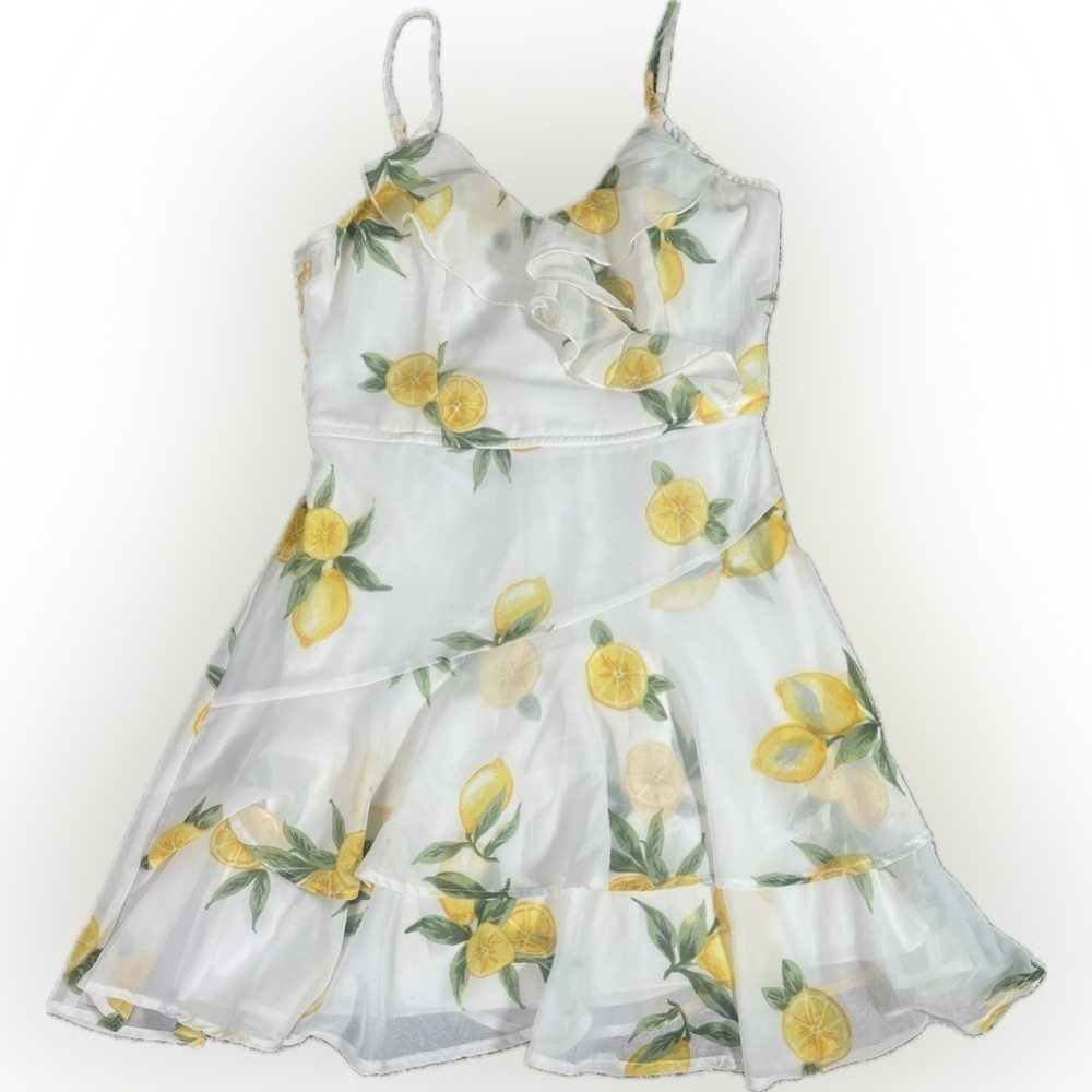 Women's slip babydoll top w/ adjustable halter straps, ruffled layers, white